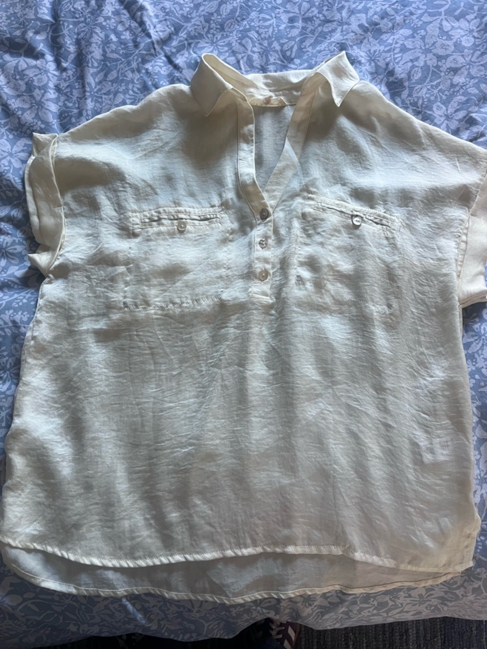 WARDROBE STAPLE Promesa Silk Blouse